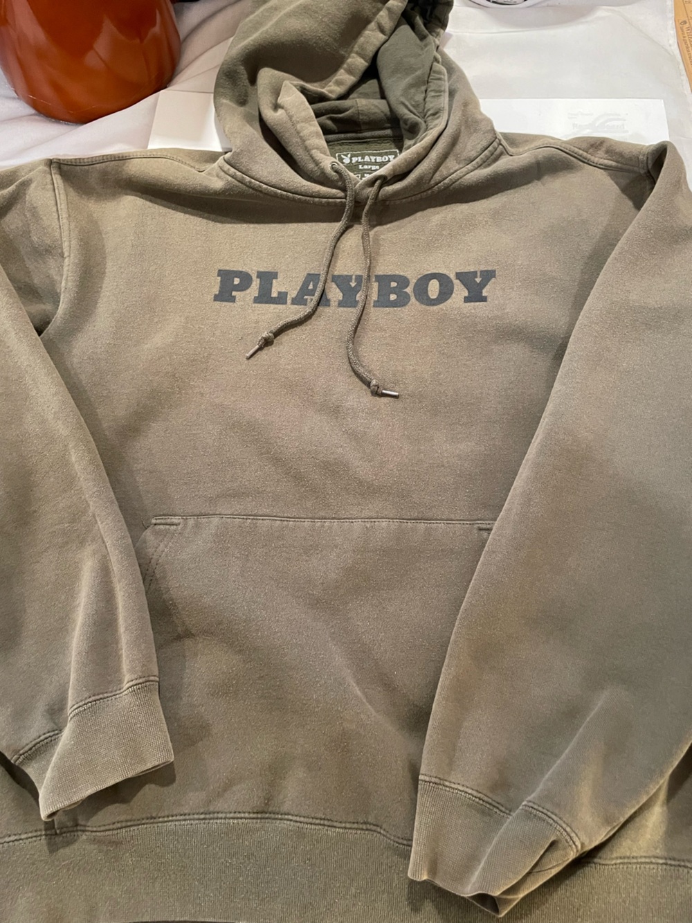 Playboy Hoodie Oversized Sweatshirt READ